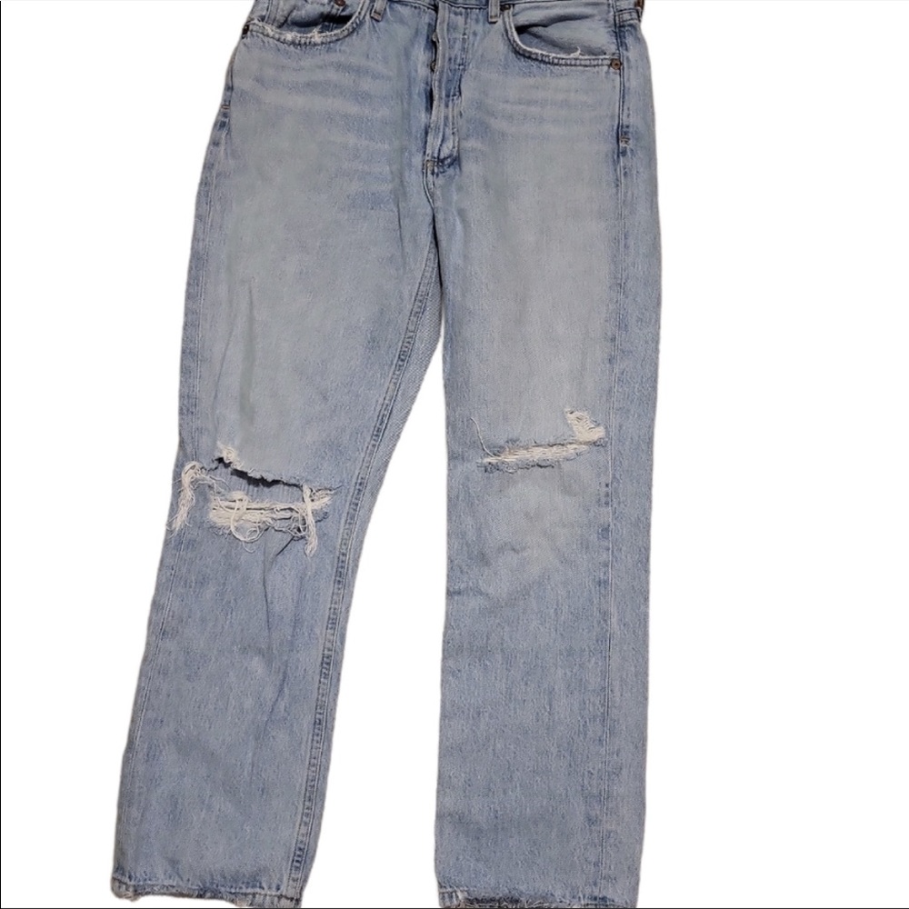 Agolde ripped Riley jeans!